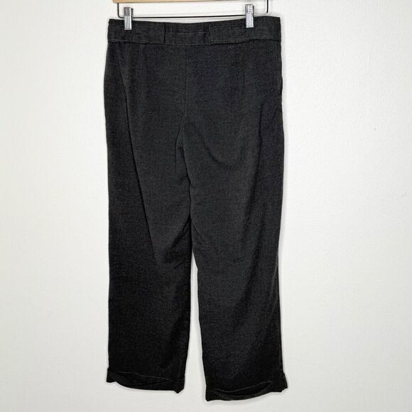 Anthropologie Cartonnier Gray Flannel Ankle Trousers - Women’s US 8 - Picture 2 of 11